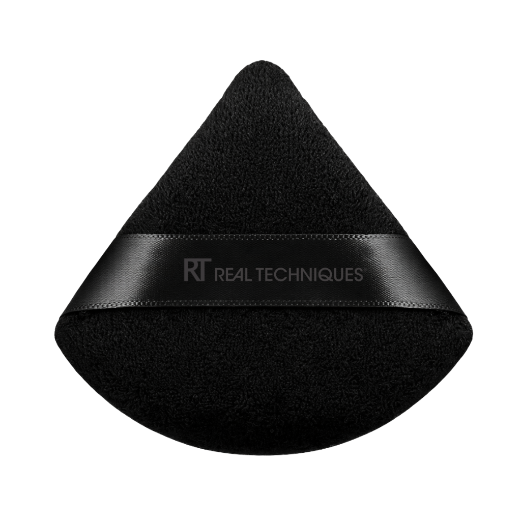 Bông Mút Tán Phấn Phủ Má Kem Tam Giác Hai Mặt RT Real Techniques Triangle Halo Glow Powder Puff RT006